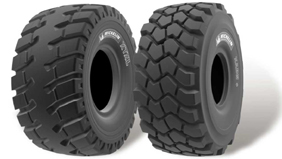 Michelin is expanding its range of OTR tires with four new sizes with a bore diameter of 25 inches